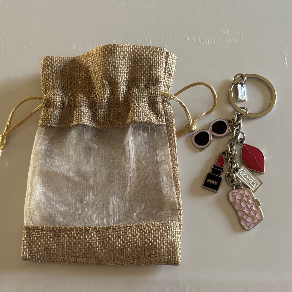 Coach Charm Keyring - Picture 2 of 7